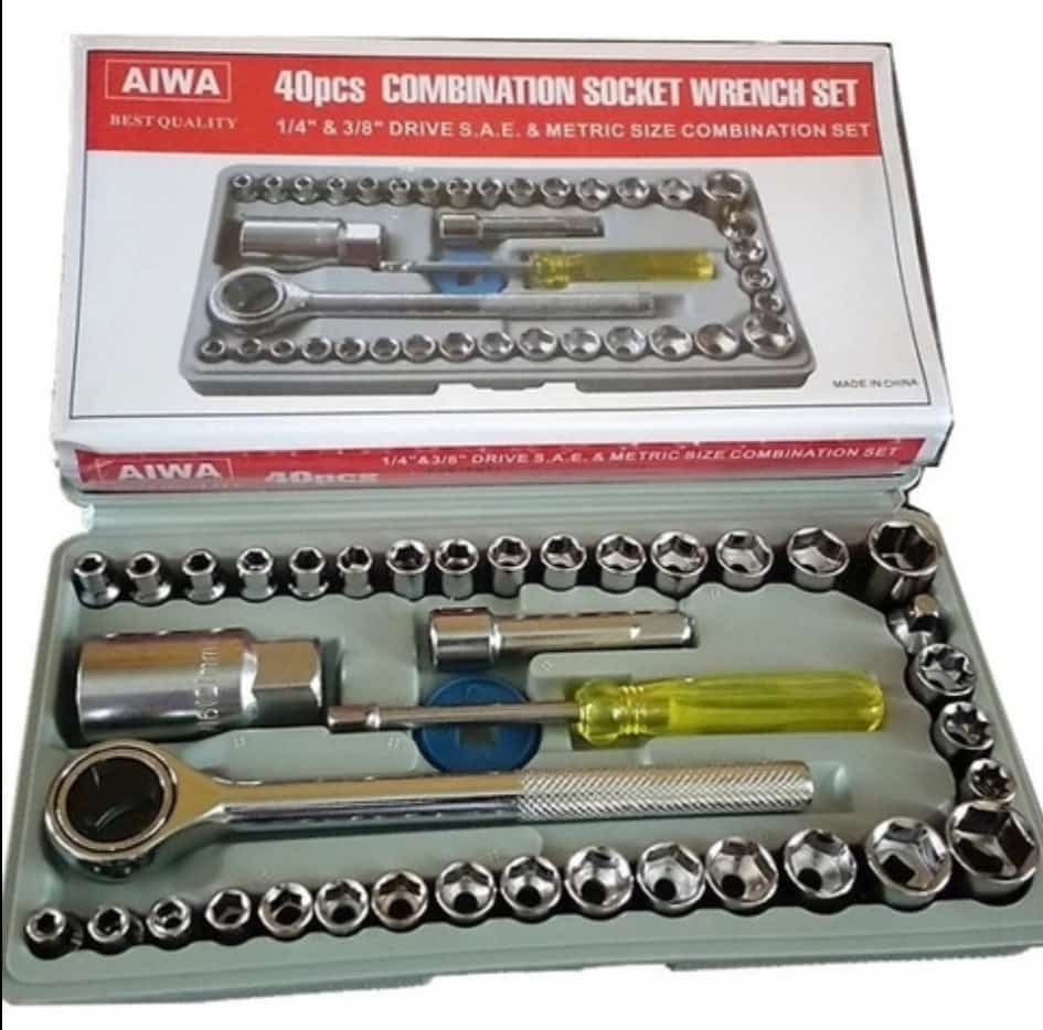HERRAMIENTAS 40PCS AIWA 