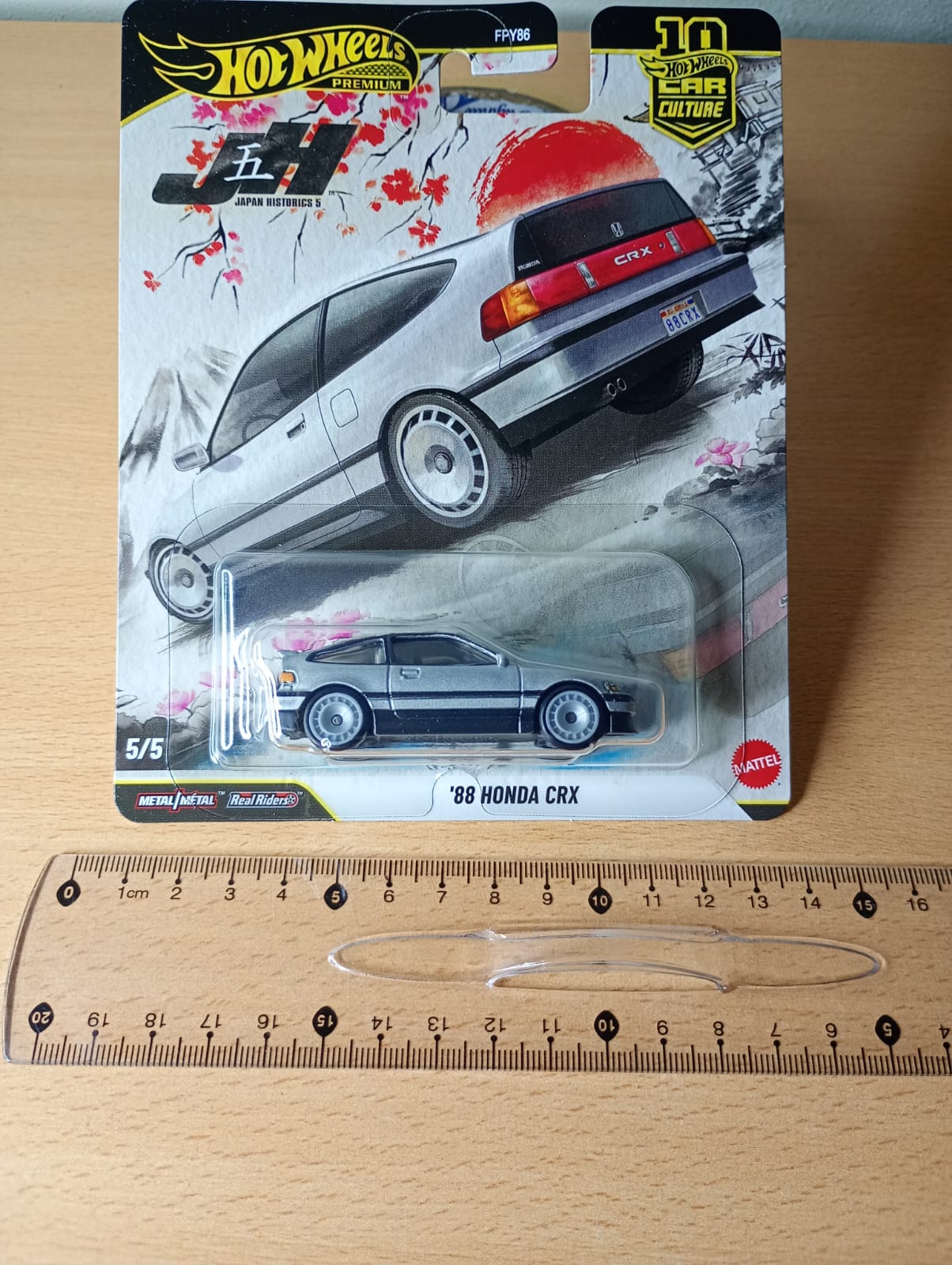 HOTWHEELS PREMIUM 88 HONDA CRX