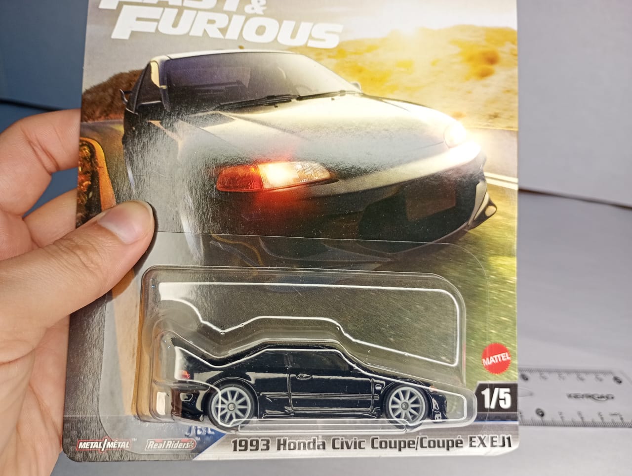 HOTWHEELS PREMIUM 1993 HONDA CIVI COUPE COUPE EX EJ1