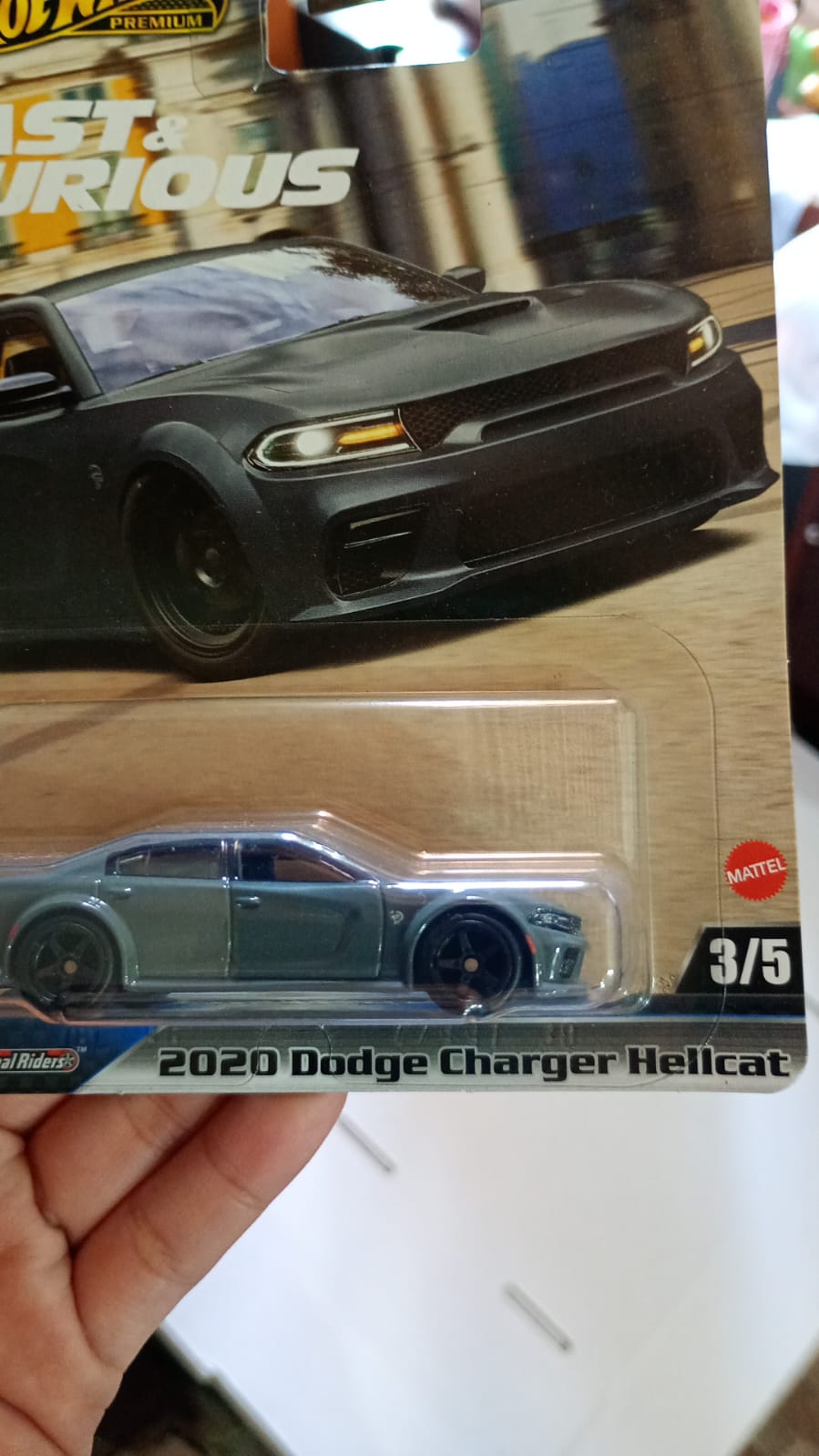 HOTWHEELS PREMIUM 2020 DODGE CHARGER HELLCAT