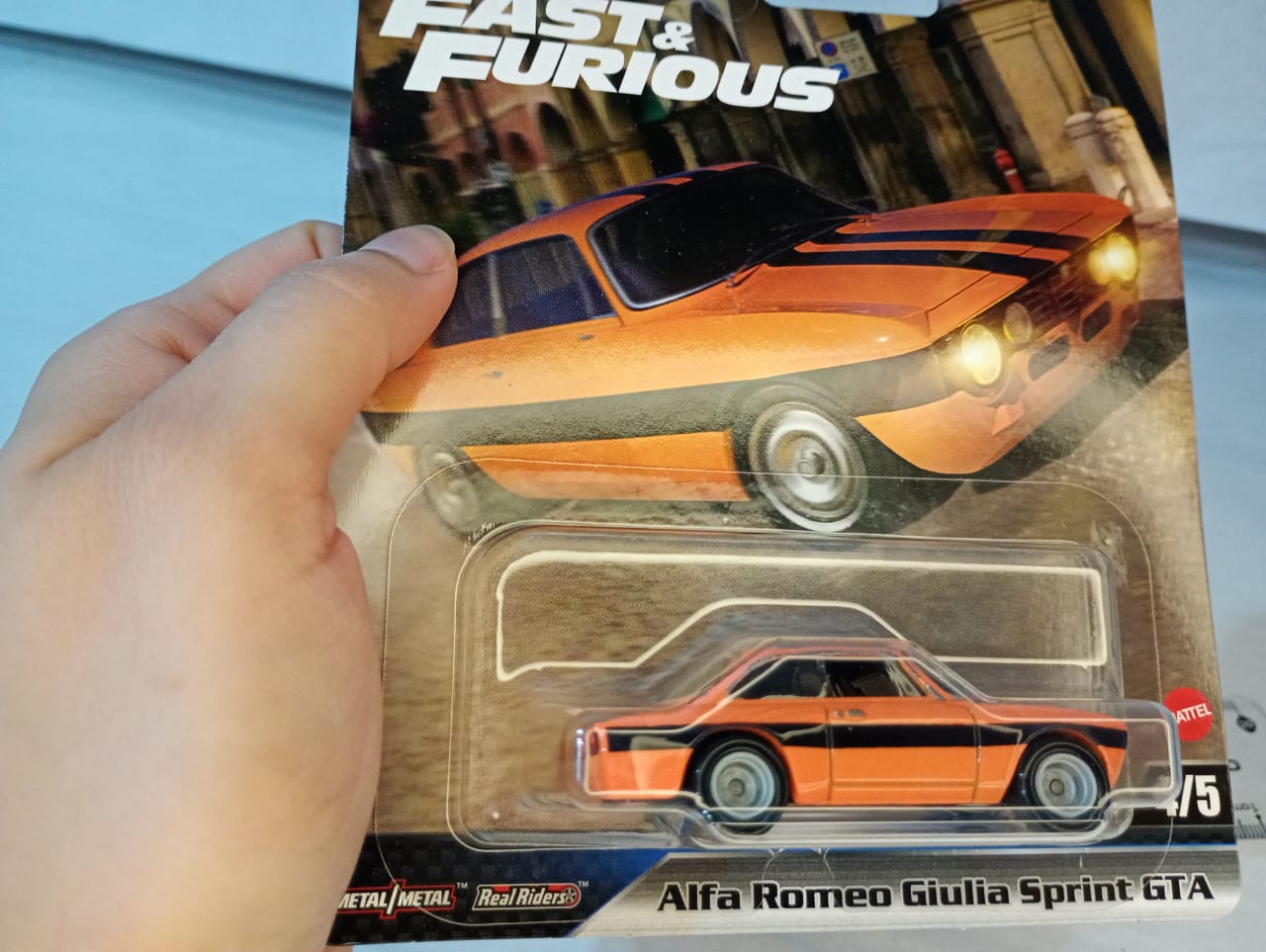 HOTWHEELS PREMIUM ALFA ROMEO GIULIA SPRINT GTA