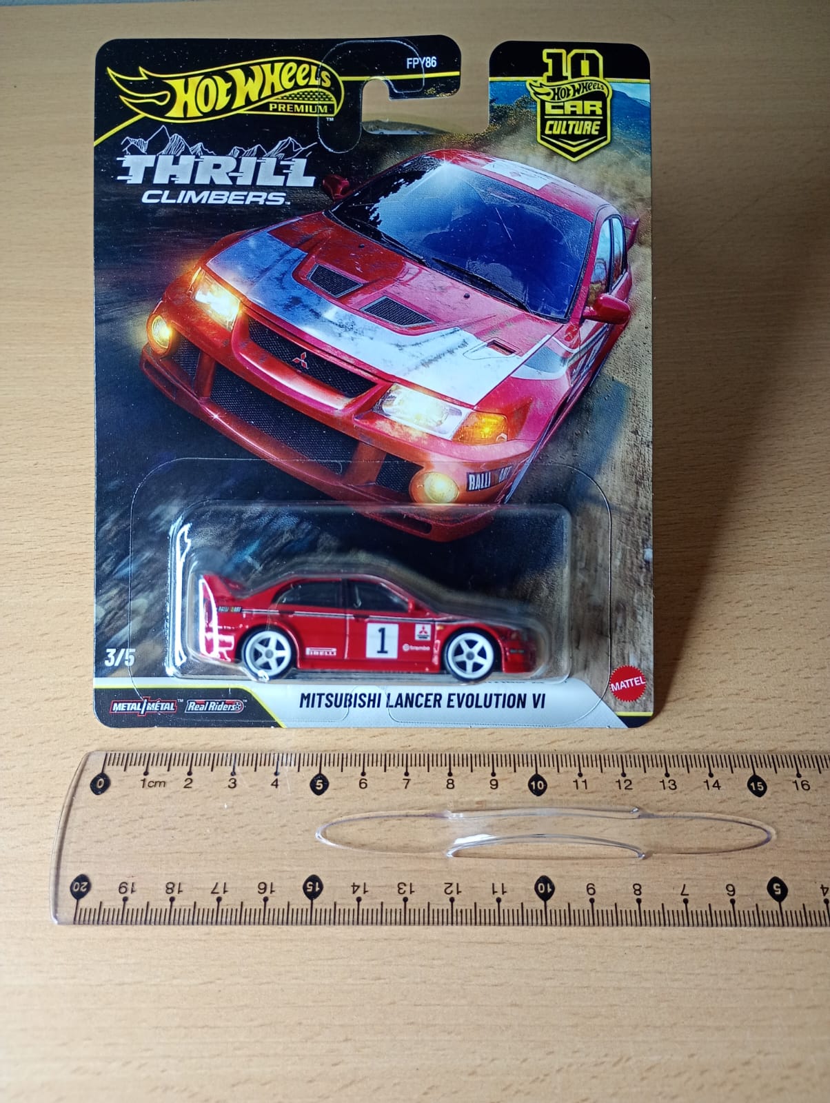 HOTWHEELS PREMIUM MITSUBISHI LANCER EVOLUTION VI