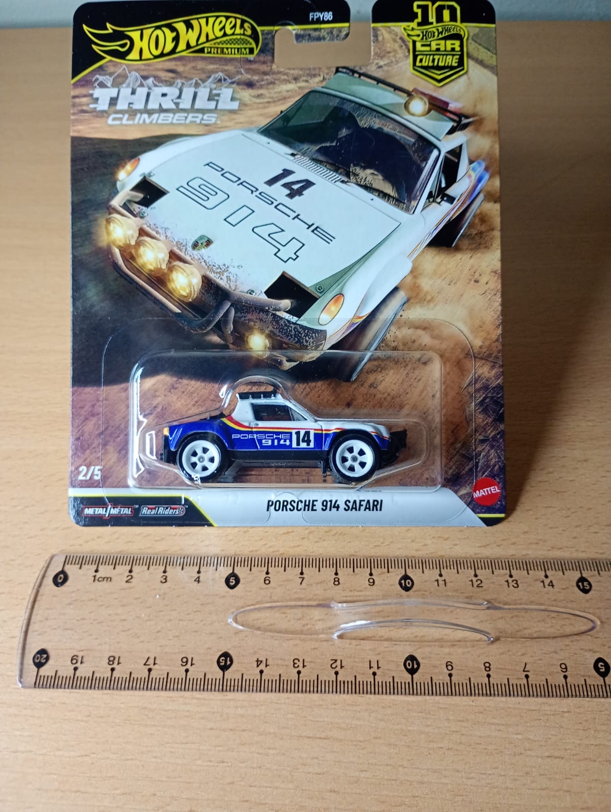 HOTWHEELS PREMIUM PORSCHE 914 SAFARI
