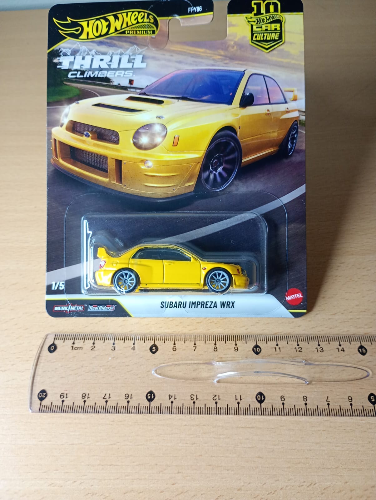 HOTWHEELS PREMIUM SUBARU IMPREZA WRX