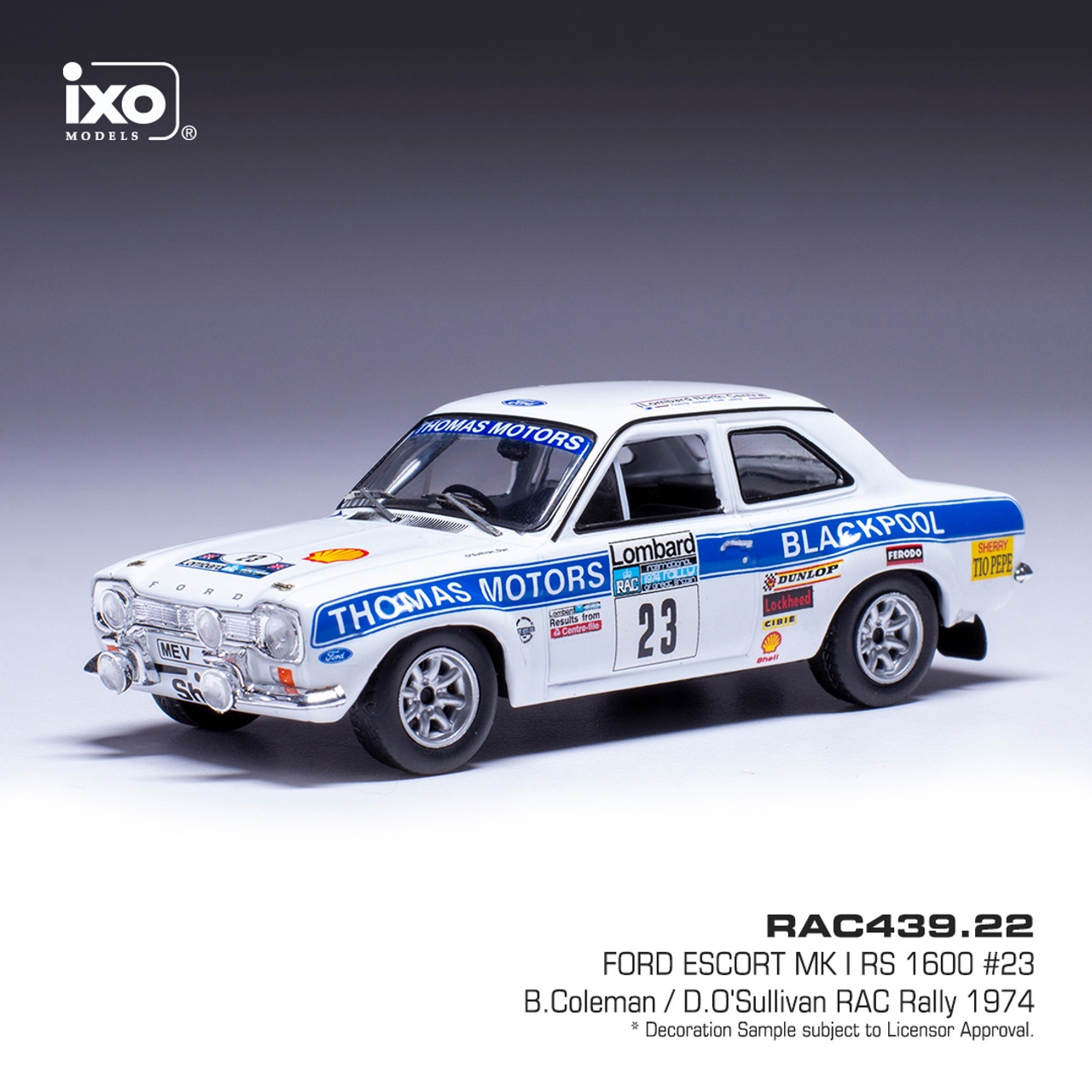 Ford Escort MK I RS 1600 #23